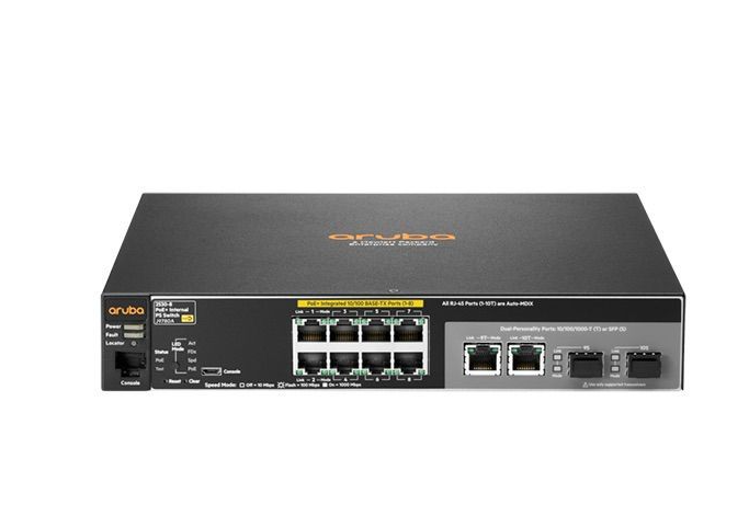 V6ZbuOqRfZtlU Коммутатор HPE Aruba 2530-8G-PoE+ J9780A 8xFE PoE+ — изображение 1